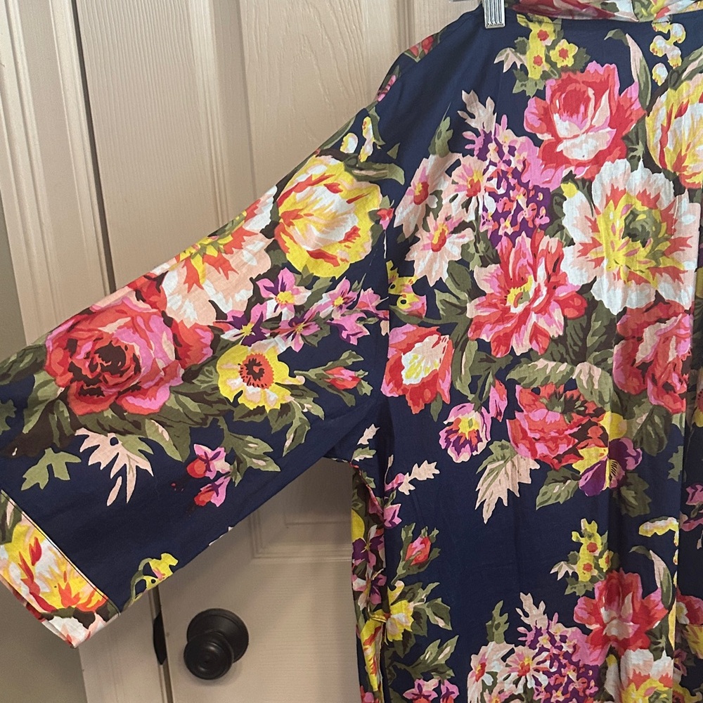 Floral Women's Robe - Picture 7 of 10